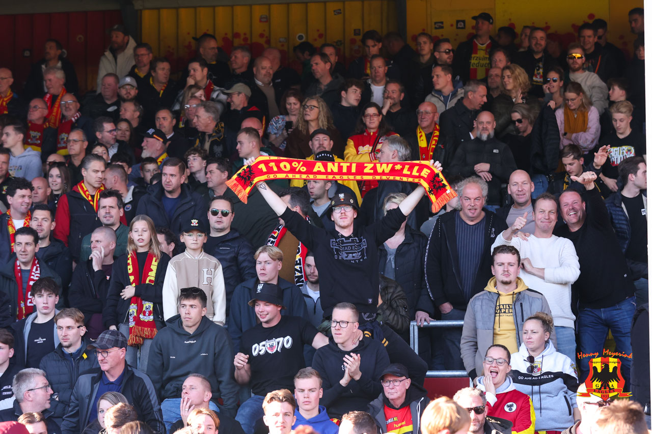 Go Ahead Eagles - PEC Zwolle | foto: Henny Meyerink